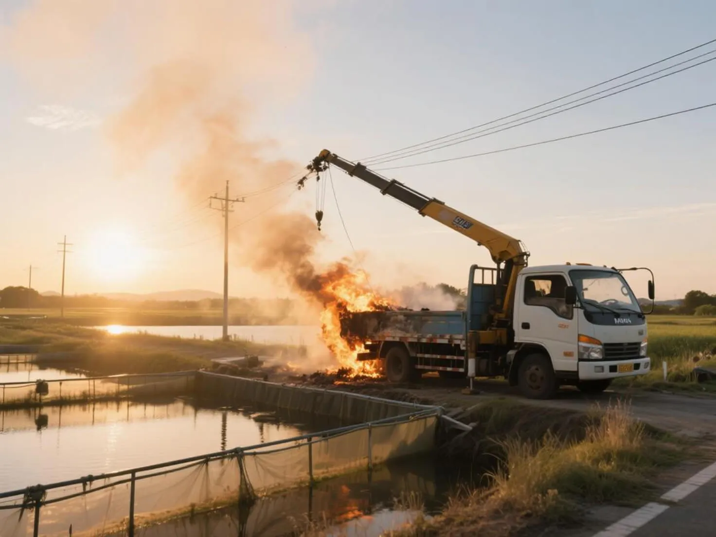 Tragedia porażenia prądem przez dźwig: Zasady bezpieczeństwa przy wysokim napięciu i wyciągnięte wnioski