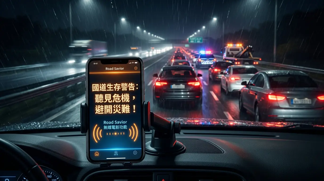 【國道必備APP】Road Savior 無線電功能上線:即時路況、測速提醒,用「聽」的就知道!