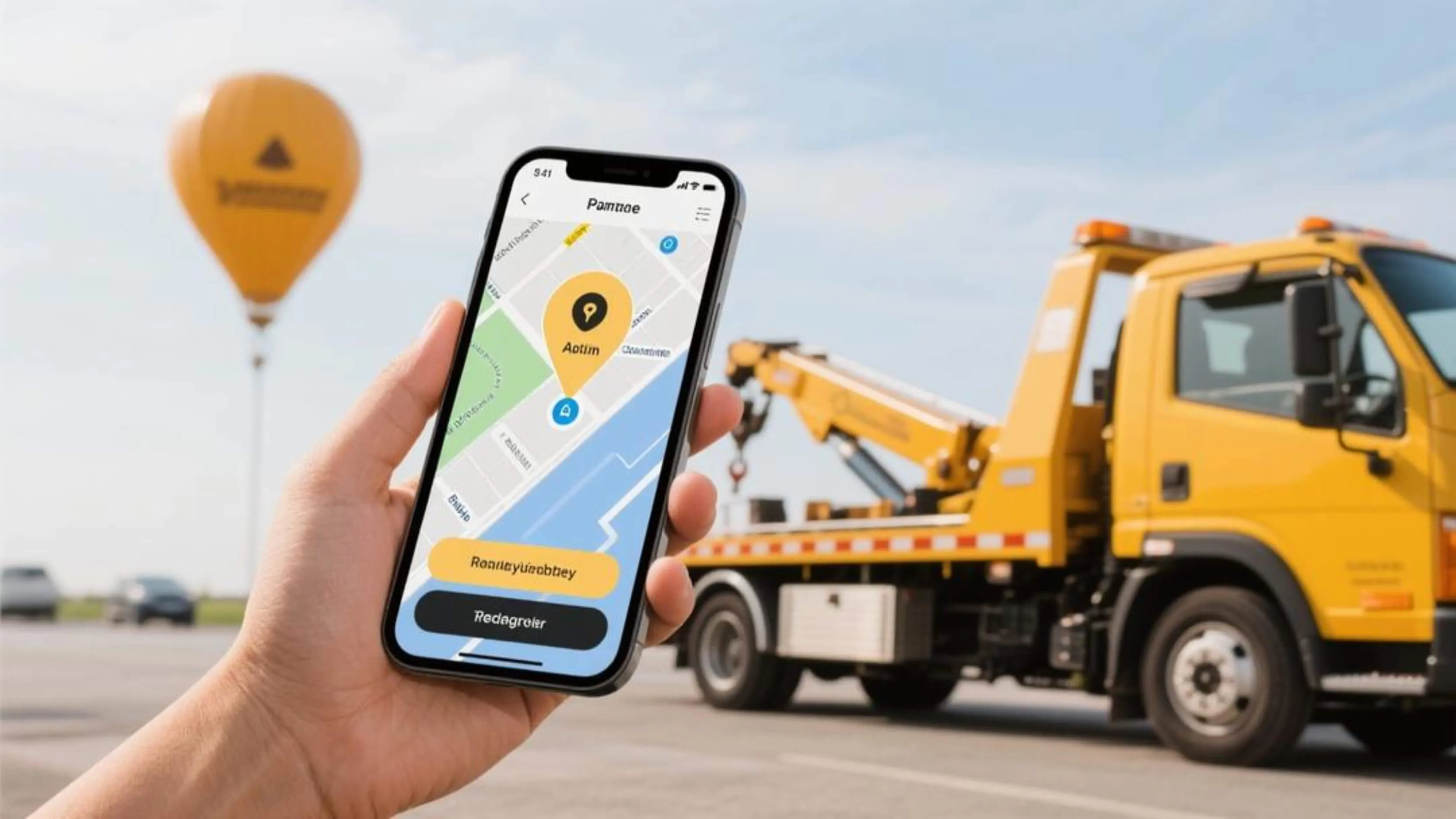 Przestań dzwonić w kółko! Rezerwacja holowania online, uzyskaj pomoc drogową jednym kliknięciem