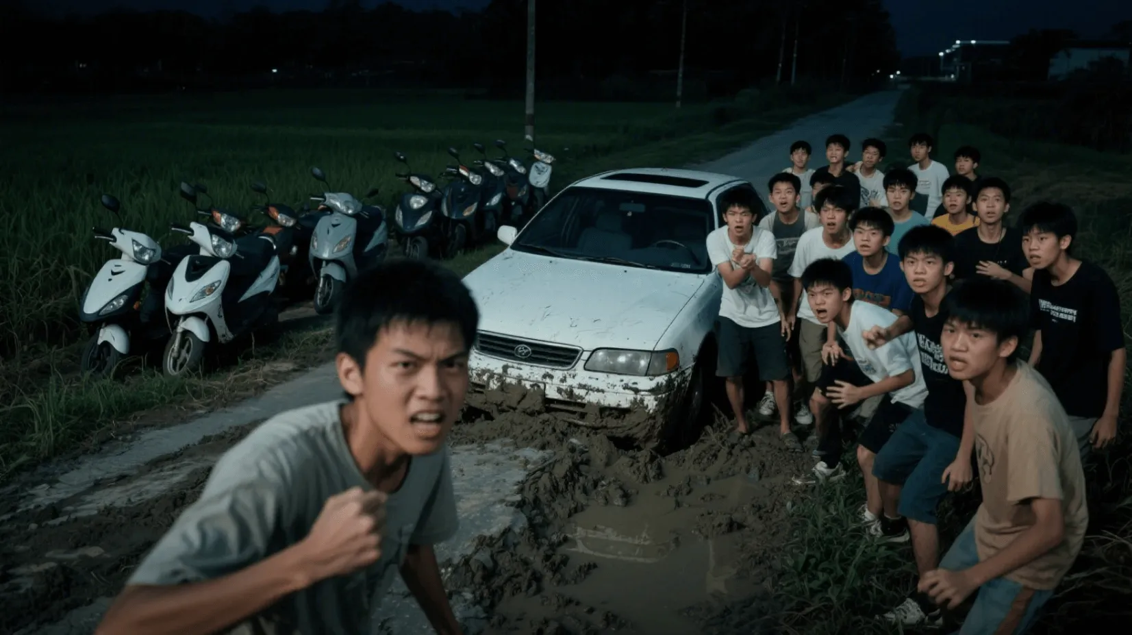 Mới học lái xe kéo được vài ngày đã suýt bị đánh, bọn trẻ bây giờ sao thế!?