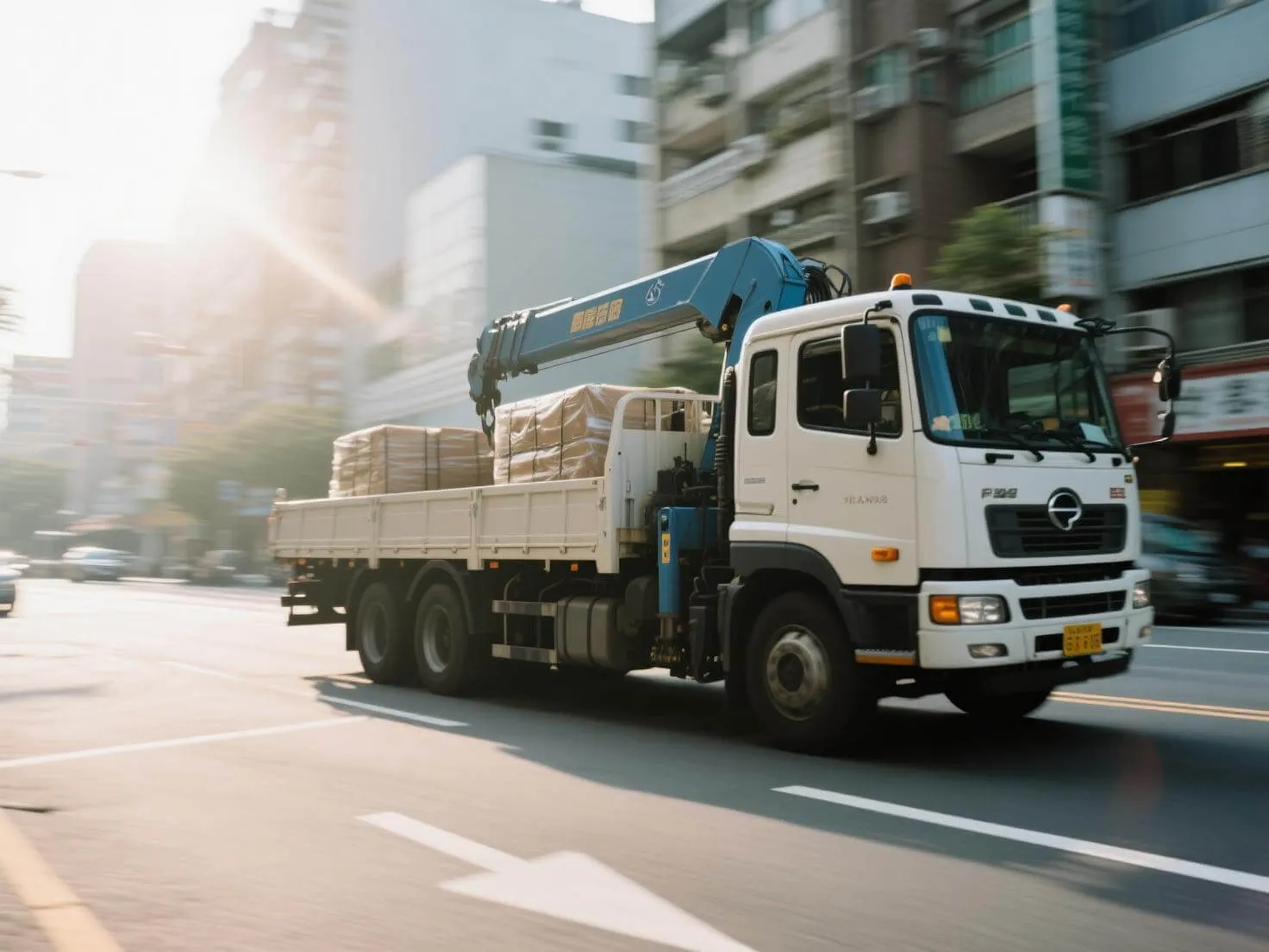 Night construction? No problem. We provide 24/7 emergency hoisting support for Oklahoma City.